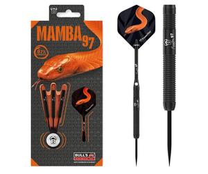 Bull's DE Mamba 97 M1 Black Titanium 97% Tungsten Steel Tip Darts