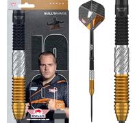 Bull's Dirk Van Duijvenbode 95% Tungsten Steel Darts - Professional Darts with Shark Grip, DNA Grip & Delta Grip - CP Point System - 22 g