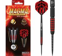 Bull's Magma Tungsten Darts Set 21g 23g 25g grams Black Red