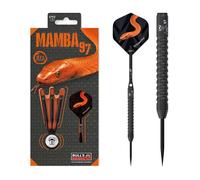 Bull's Mamba 97 M3 Black Titanium 97% Tungsten Steel Tip Darts