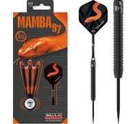 Bull's Mamba 97 Tungsten Darts Set 22g 24g 26g grams M2 Black Titanium