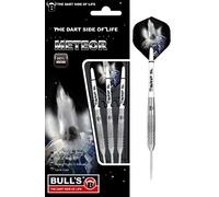 Bull's Meteor Mt8 Steel Dart 24g, Silver/White