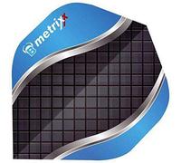 Bull's Metrixx Flights A Standard Black/Blue 150 Micron