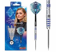 BULL'S Sarah Milkowski Steel Tip Darts - 90% Tungsten - 22g