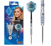 BULL'S Sarah Milkowski Steel Tip Darts - 90% Tungsten - 22g