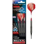 Bulls Unisex Adult Aero Softdart 3 Pieces 16g - multicoloured, M