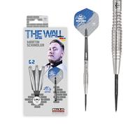 Bull's Unisex - Adult Martin Schindler Dart, Silver, 27g