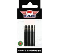 BULL'S Unleash Your Dart Potential Nylon The Original 5 Pack Black Long Shafts Extra Length for Improved Performance 66 mm