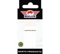 BULL'S Unleash Your Dart Potential Nylon The Original 5 Pack White Long Shafts Extra Length for Improved Performance 66 mm