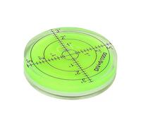 Bullseye Bubble Spirit Level Large Acrylic, 60mm Circular Spirit Level with Degrees for Precision Measuring, Horizontal Green Camera Platform Balance Tool, Ideal for Caravans Construction & DIY Use