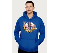 Bullseye Bully With White Circle & Darts Hooded Sweatshirt in Royal | Size: 2XL Bullseye Royal 2XL