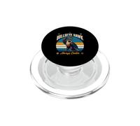 Bullseye Hawk Always Center Retro Archery PopSockets PopGrip for MagSafe