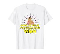 Bullseye Look at What You Could Have Won T-Shirt, Men, White, Large