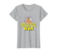 Bullseye Look at What You Could Have Won T-Shirt, Women, Heather Grey, X-Large