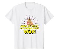 Bullseye Look at What You Could Have Won T-Shirt, Youth, White, X-Small
