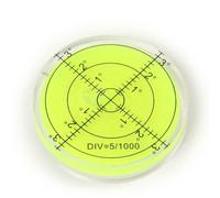 Bullseye Precision Spirit Level Large Round Circular Bubble Vial 65mm Caravan