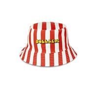 Bullseye Reversible Bucket Hat - Official Licensed TV Show Merchandise | Two-in-One Red Stripe & Blue Retro Design | Unisex Summer Festival Hat for Adults