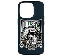 Bullseye Skull Funny Target Dartboard Arrow Dart Darts Case for iPhone 14 Pro