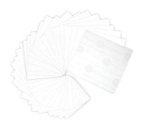 Bullseye Thinfire Kiln Shelf Paper for glass fusing supplies - 30 Sheets 5'' x 5'' Small Kiln Paper for Ultra Smooth Surface