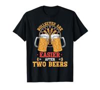 Bullseyes are Easier After Two Beers T-Shirt