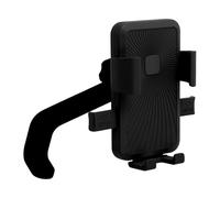 BULLSPANN Bike Cell Phone Mount,Motorcycle Scooter Phone Holder 360° Rotating Phone Holder for 4.7-7.2 Inch Phones Black