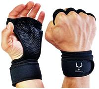 Bullstep - Gym Gloves Men Women | Weight Lifting Gloves Full Wrist Support, Anti Slip Breathable | Gym hand grips | Workout Gloves Calisthenics, crossfit, Bodybuilding, Powerlifting