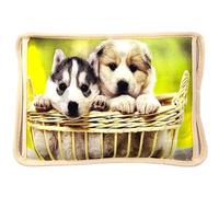 BullTek Electric Hot Water Bag 26 x 19 cm 500W - Wireless Fast Heating Warmer for Hands, Belly, Back and Feet, Menstrual and Muscle Pain Relief, Dog Puppy Design