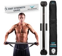 Bullworker Bow Classic 90cm Isometric Exercise Equipment, Portable Strength Training At Home Gym Equipment for Back, Shoulder, Chest, Biceps, Abs, Arm, Ab Workout, All In One Exerciser for Men & Women