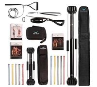 Bullworker Power Pack Isometric Exercise Equipment, Portable Strength Training at Home Gym Equipment for Back, Shoulder, Chest, Biceps, Abs, Arm, Ab Workout, Cross Training for Total Body Fitness