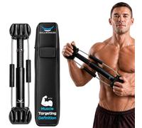 Bullworker Steel Bow 20" - Portable Home Gym Equipment & Isometric Exercise Equipment for Arms, Chest, Back, Shoulders, Core, Biceps, Triceps, Abs - Strength Training Equipment