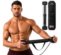 Bullworker X5 Pro 70 CM Isometric Exercise Equipment, Portable Home Gym Trainer with 0 to 150 lbs Resistance, Upper Body Workout, Chest, Arms, Back, Shoulder & Abs Gear for Men & Women.