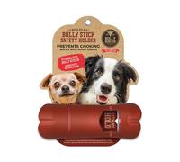 Bully Bunches Mega Hold Anti-Choking Bully Stick Safety Holder for Small, Medium and Large Dogs - Fits All Sized Bully Sticks & Works with Other Chews