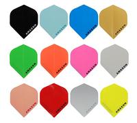 bully darts Amazon Standard Shape Dart Flights - Choice of Colours & Set Amount (Yellow, 10 Sets)