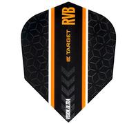 Bully Darts Target Vision Ultra RVB Black Barney No6 Shape Dart Flights - 2018 (5 Sets)