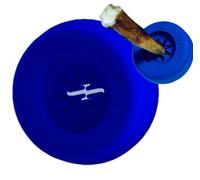 Bully Stick Holder for Dogs -Large Size - Interactive Dog Toy, Dog Treat Holder, Slow Feeder, Treat Dispenser, Chew Toy and Dog Safety Device