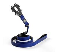 BullyBillows Anti-Tangle Swivel Combat Dog Lead | Padded Handle For Easier Walks | Anti Tangle & Pressure Tested Dog Lead | Suitable For All Dog Breeds - Blue