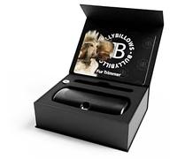 BullyBillows Deshedding Brush for Dogs, Cats & Horses - Slicker Dog Brush for Shedding & Grooming - Gentle Pet Grooming Tool with Wide Shallow Comb - Black