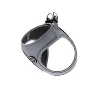 BullyBillows Step-In Dog Harness With Handle | Small BREED/PUPPY Harnes With Padded Lining & Highly Reflective Dog Harness | Grey | XXX Small