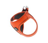 BullyBillows Step-In Dog Harness With Handle | Small BREED/PUPPY Harnes With Padded Lining & Highly Reflective Dog Harness | Orange | Medium
