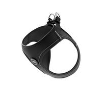 BullyBillows Step-In Dog Harness With Handle | Small BREED/PUPPY Harnes With Padded Lining & Highly Reflective Dog Harness | Black | XX Small