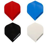 Amazon Standard Shape Dart Flights - SUPER THICK 150 MICRON (Blue, 5 Sets)