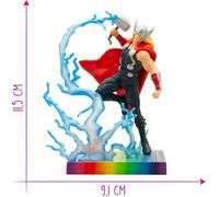 Bullyland Thor by the Marvel Avengers, perfect as a toy figure, decoration and small gift for children aged 3 and up, collectors, detailed collectible figure of 11.5 cm for Kidults 11333