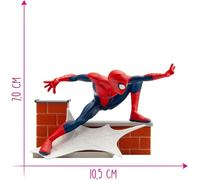 Bullyland Spider-Man from the Marvel Spider-Verse, perfect as a toy figure, decoration and small gift for kids ages 3+ and collectors, detailed collectible figure of 7
