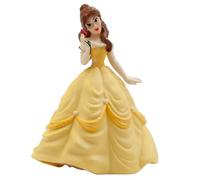 Bullyland 12401 - Belle play figure from the Walt Disney film "Beauty and the Beast", approx. 10.3 cm, ideal as a cake topper and gift for children to play with fantasy