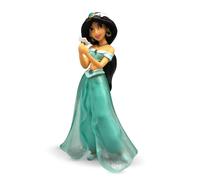 Bullyland 12455 - Walt Disney Aladdin, Princess Jasmine, Approximately 9.7 cm tall, detailed figure, PVC ideal as a cake figure, great gift for children to play imaginatively