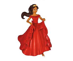 Bullyland 13255 - Walt Disney Elena by Avalor in Ball Dress, Approx. 10.5 cm, Ideal as a Cake Figure, Detailed PVC Free, Great Gift for Children for Imaginative Play