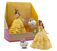 Bullyland 13436 - Walt Disney Belle - Belle and Madame Pottine, lovingly hand-painted figures, PVC-, great gift for boys and girls for imaginative play