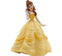 Bullyland 12401 - Belle play figure from the Walt Disney film "Beauty and the Beast", approx. 10.3 cm, ideal as a cake topper and gift for children to play with fantasy