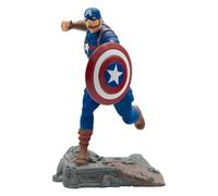 Bullyland Captain America from the Marvel Avengers, perfect as a toy figure, decoration and small gift for kids aged 3 and up and collectors, detailed collectible figure from
