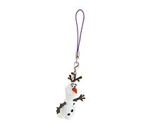 Bullyland unisex-child Walt Disney - Frozen - Olaf 13073 - Walt Disney Frozen Keychain - Ice Queen, Mini Olaf, approx 4.5cm tall, to attach to your keychain, purse or backpack., Blanc, 3x7,5x14,5